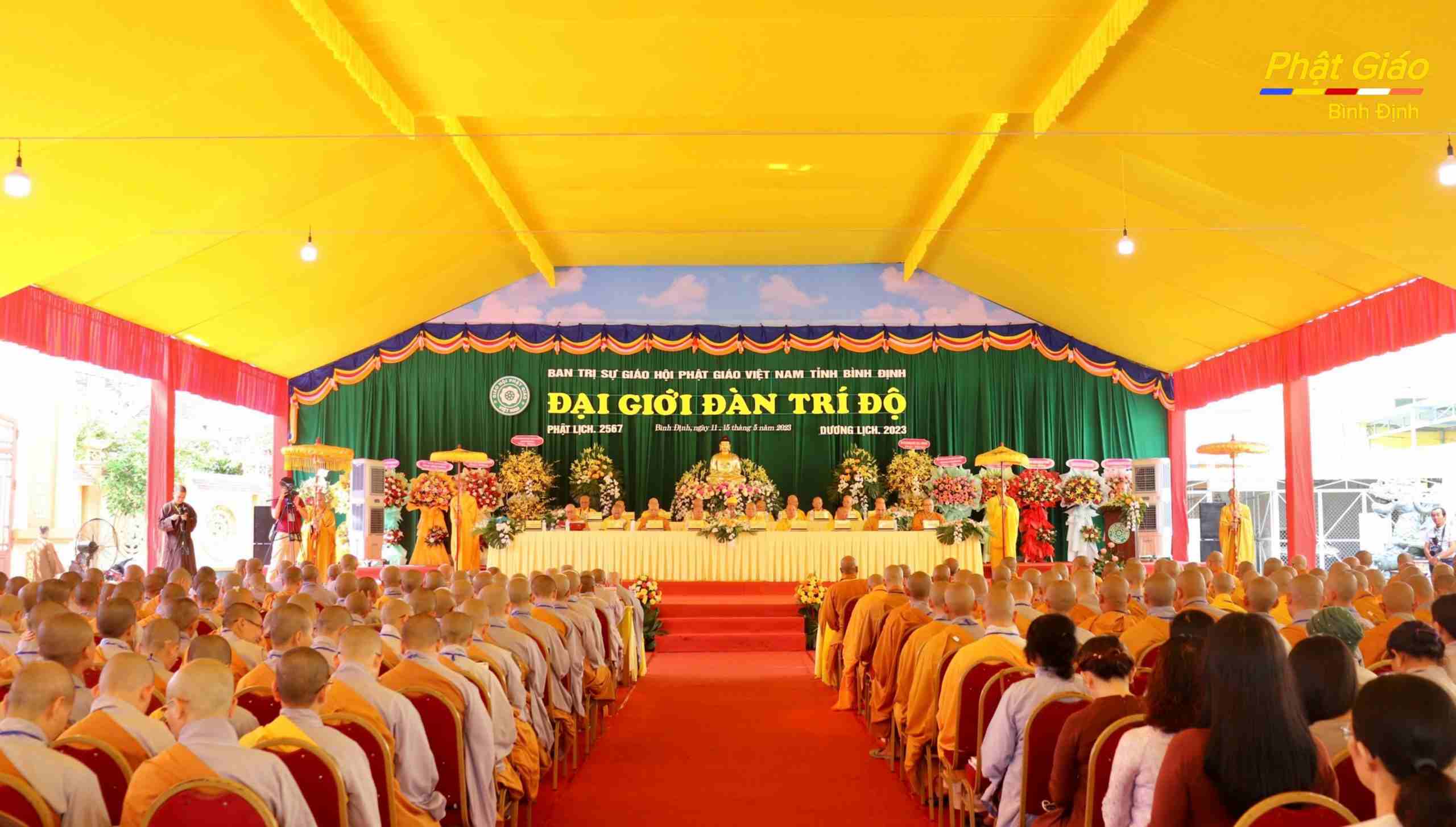 Trang nghiêm Bế mạc Đại giới đàn Trí Độ